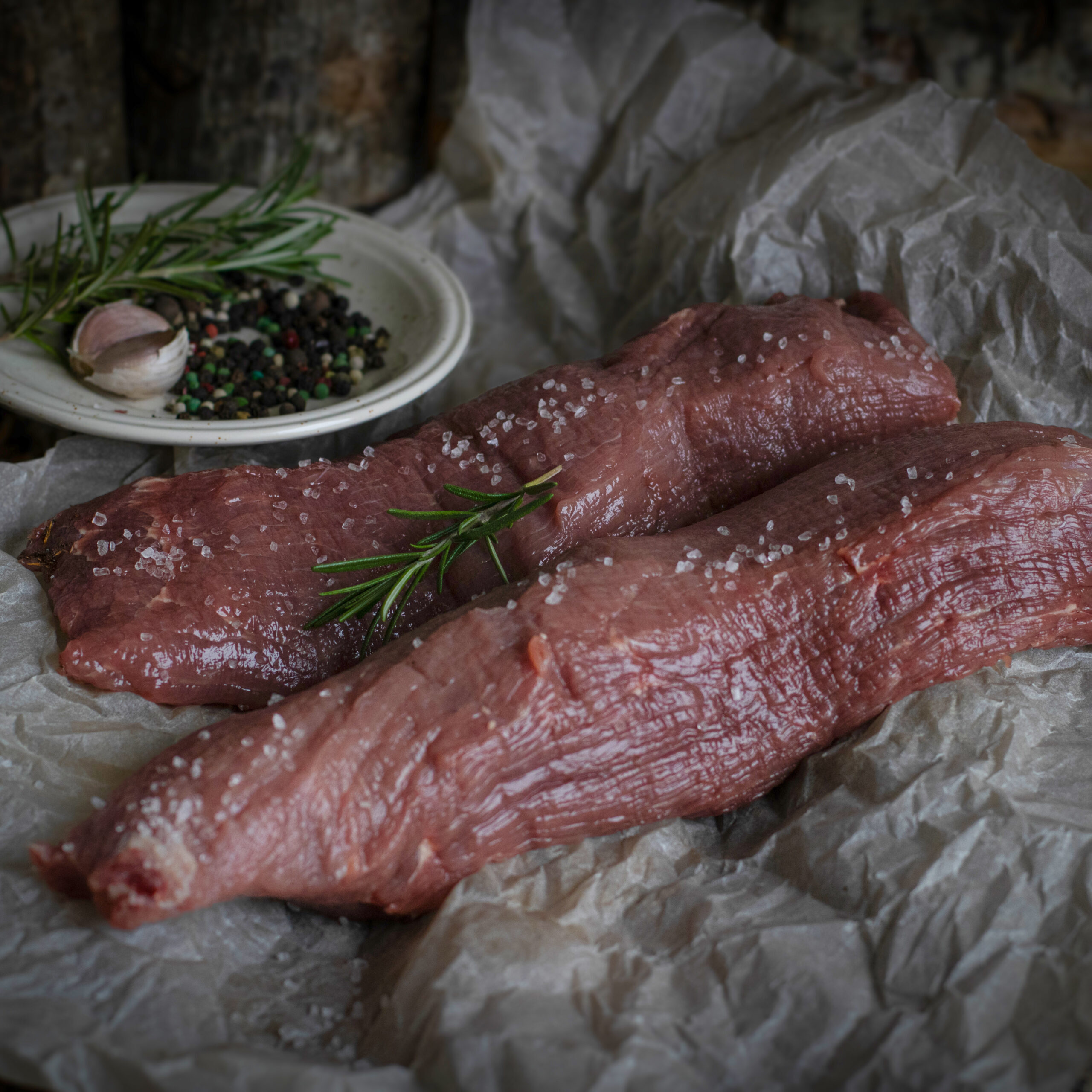 Beef salmon/eye of round FROZEN -20%