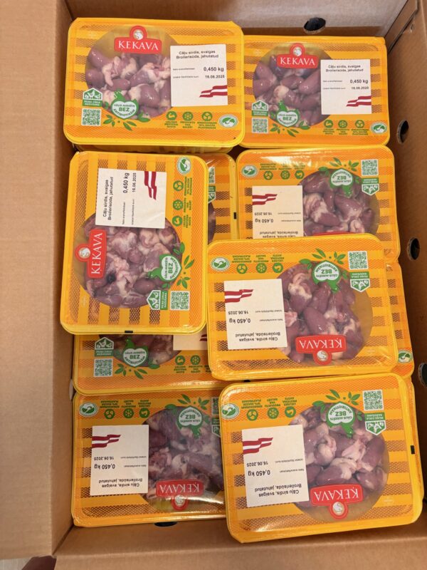 Chicken hearts 450g/pack - Image 3