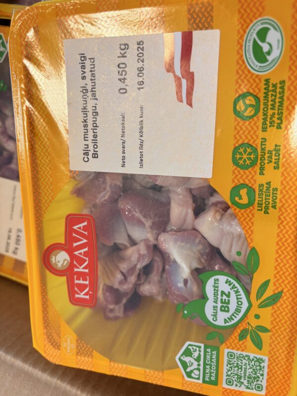 Chicken gizzards, chilled,MAP,0.45kg