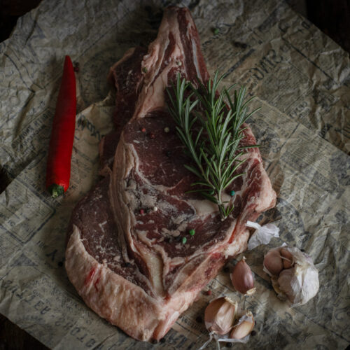 Ribeye steak with bone FROZEN