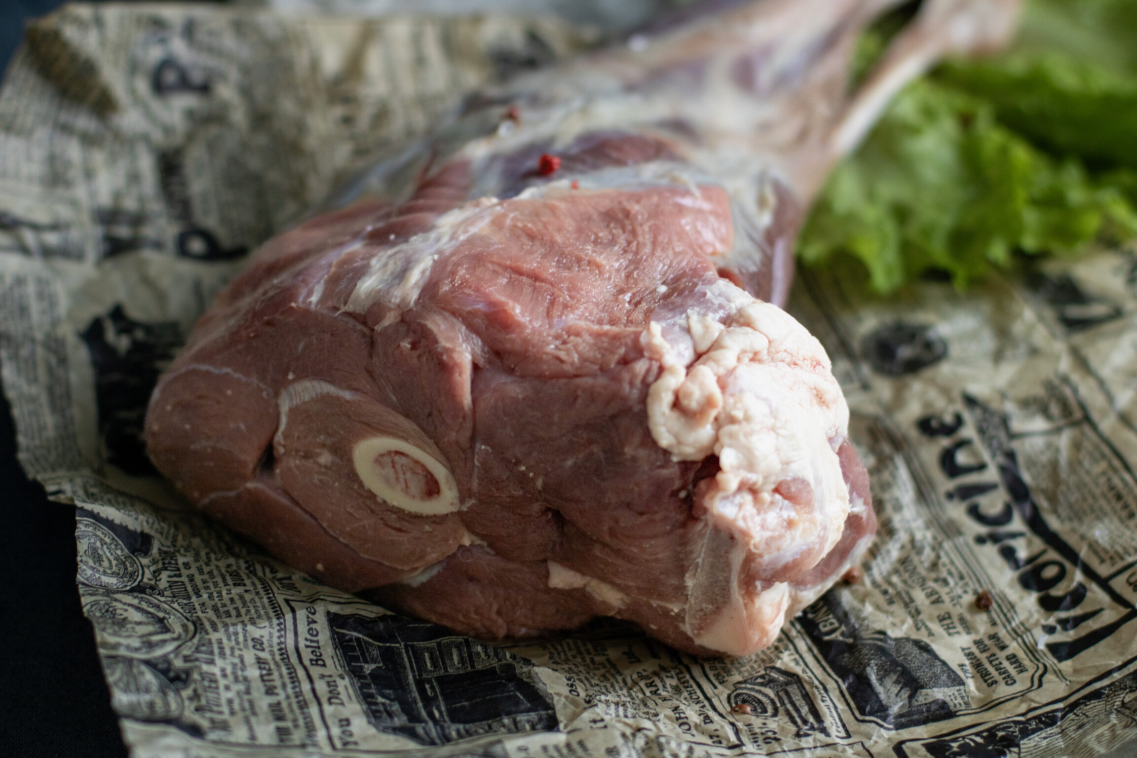 Lamb front leg