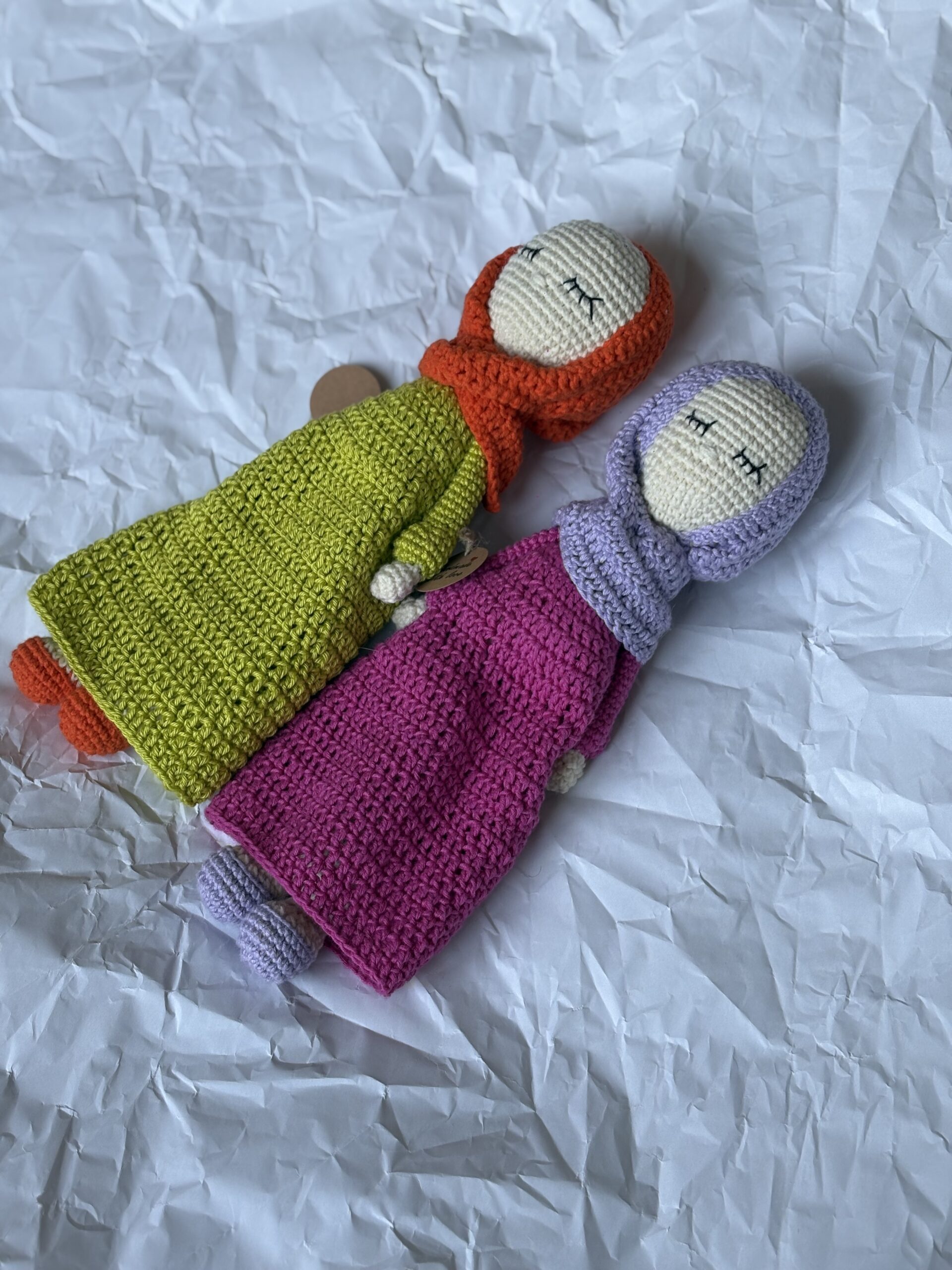 Crochet muslim doll in hijab