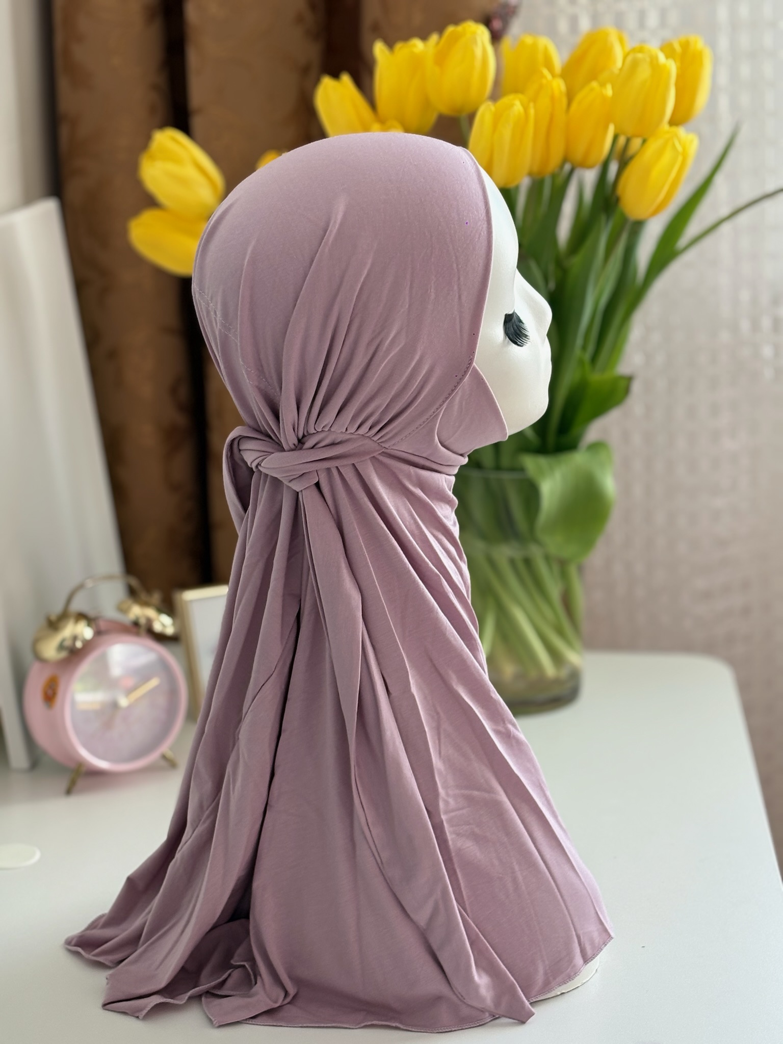 Latifa Tie-Back Khimar - Image 5