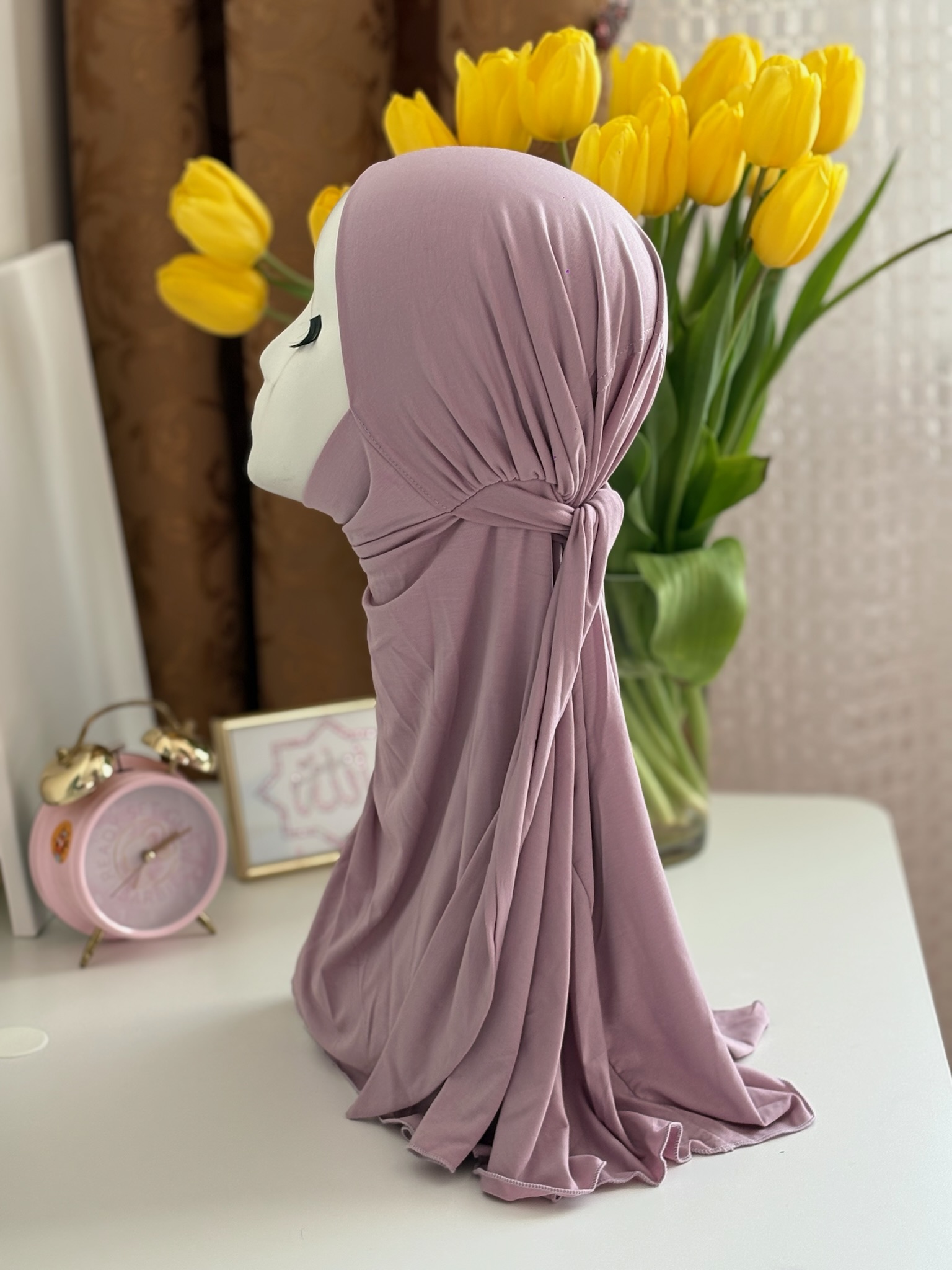 Latifa Tie-Back Khimar - Image 4